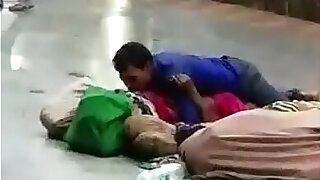 Desi couple having mating in fetch